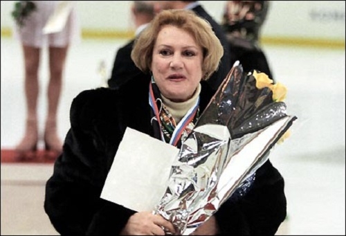 Фото: Тренер Елена Чайковская  воспитала 11 золотых призеров,  2009 год