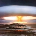 Взрыв термоядерной бомбы Царь бомбы 30 октября 1961 года