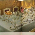 Красиво сервированный стол - на страницах Кулинарии 1955