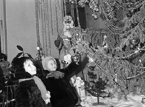 Фото: Советские дети на Новый год