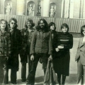 Группа студентов из СССР в модном клеш