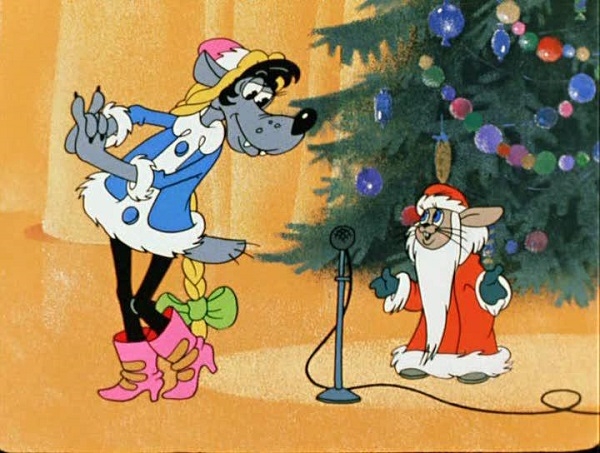 Фото: Знаменитая песня из  мультфильма Ну, погоди. А, ну-ка, давай-ка, плясать выходи, нет, дед Мороз, нет, дед Мороз, нет дед Мороз, погоди! 1978 год