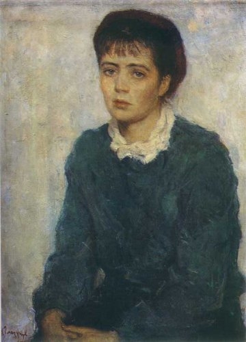 Фото: Нина. Портрет жены художника. И. Глазунов
