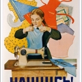 Агитационный плакат для уроков труда в советской школе
