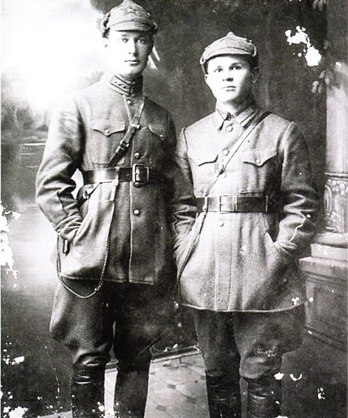 Фото: Бойцы Красной армии 1926 год