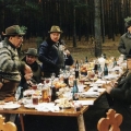Отдых генсека Брежнева с членами политбюро на охоте. 1978 год