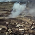 Батальная сцена из фильма Война и мир