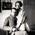 Советский шпион Рудольф Абель(Фишер) с супругой