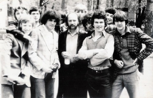 Фото: ВИА Песняры на гастролях в США, 1977 год