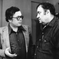 Композитор Андрей Петров и режиссер Эльдар Рязанов, 1977 год