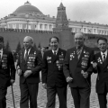 Ветераны Великой Отечественной Войны. На Красной площади в День Победы