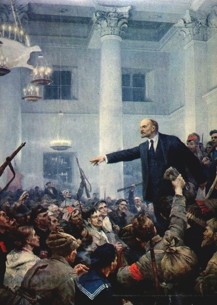 Фото:  / «Ильич объявляет Советскую власть!» /  7 Ноября в СССР.