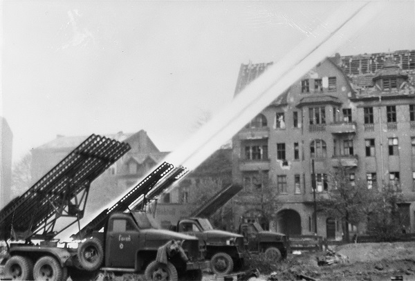 Фото: БМ-13 Катюша в Берлине, 1945 год