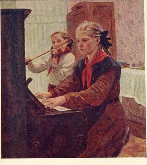 Фото: Музыкальная школа в СССР