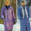 Советская мода 80х. Дутые пальто. 1986 год