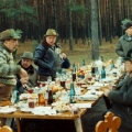 Кремлевская кухня от генсека Брежнева на охоте, 1974 год