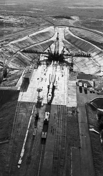 Фото: Союз-18-1 незадолго до взлета. 1975 год