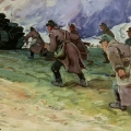 Атака (художник В. Сварог, 1930)