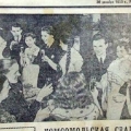 Заметка в газете 1959 года о комсомольской свадьбе
