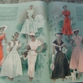 Женская одежда в стиле нью-лук середины 50-х