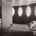Спальня в доме архитектора Мельникова. 1929 год