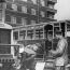 Первые  регулярные автобусы в Москве в 1924 году