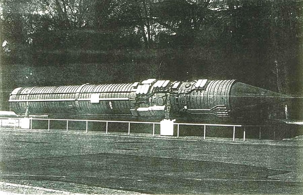 Фото: Командная ракета 15А11 системы Периметр, 1979 год