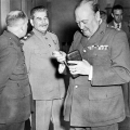 Черчилль и его знаменитые сигары интересовали Сталина. Ялтинская конференция.