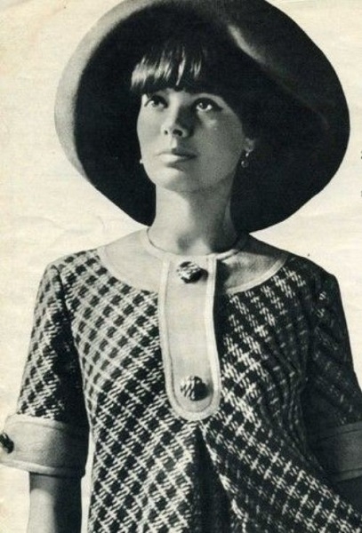 Фото: Регина Збарская. Самая известная модель в СССР. 1967 год