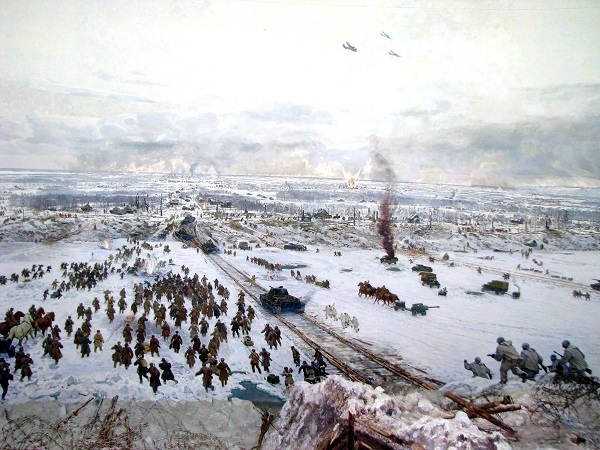 Фото: Беспощадные бои  в январе 1943 года за прорыв блокады Ленинграда