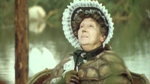 Фото: Рина Зеленая в роли Тортиллы Приключения Буратино, 1976 год