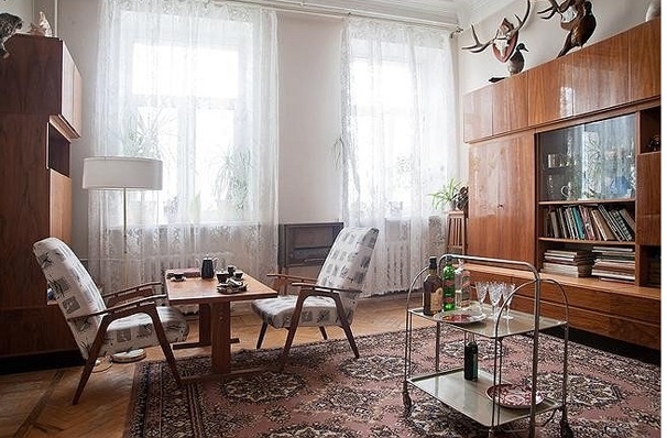 Фото: Квартира в СССР  с итерьером на все времена