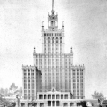Гостиница Украина в Москве - исторический памятник архитектуры 20 века. 1957 год