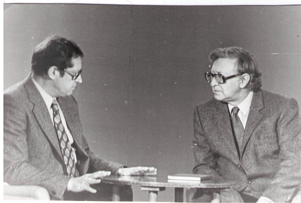 Фото: Ю. Л. Авербах и В.В. Смыслов, 1976 год