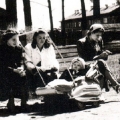 Одна из первых советских детских колясок