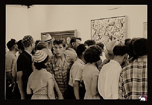 Фото: Американская живопись на выставке в Сокольниках, 1959 год