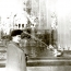 Август 1954 года. У фонтана — В. П. Лукьянова