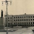 Караганда 50-х. памятник Сталину