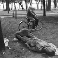 Памятник Павлику Морозову. Красная Пресня. Москва, август 1991