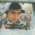 Боец советской армии. 1980 год
