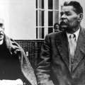 В 1935 году Состоялась встреча Ромена Роллана с Максимом Горьким