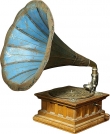 Советские граммофоны.  Голос из трубы