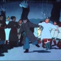 Советский мультфильм Ночь  перед Рождеством, 1951 год