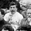 Сталин среди делегатов I-го Всесоюзного съезда колхозников-ударников в Москве