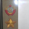Рубашечный погон маршала СССР Л.И. Брежнева.