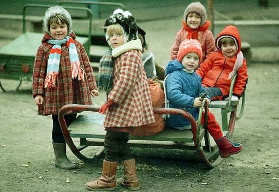 Фото: Во дворе