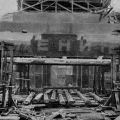 Строительство мраморного мавзолея В. И. Ленина