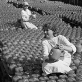 На советском заводе по производству соков