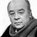 Народный артист СССР, актер театра Ленком Леонид Броневой, 1988 год