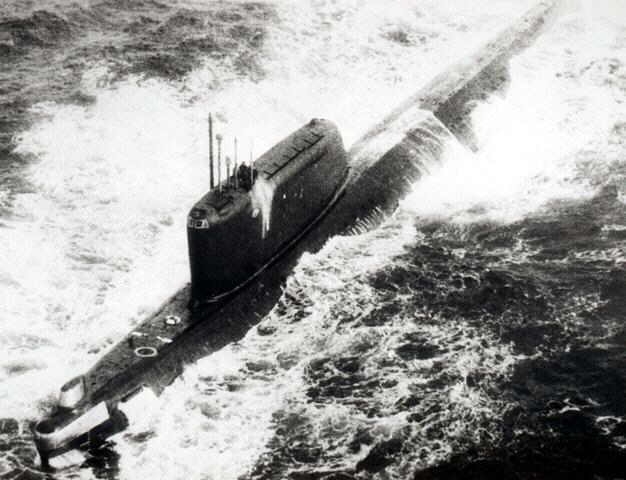 Фото: Атомная подводная лодка. К-19.
